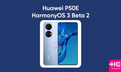 Huawei P50E HarmonyOS 3 Beta 2