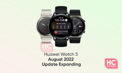 Huawei Watch 3 August 2022 update