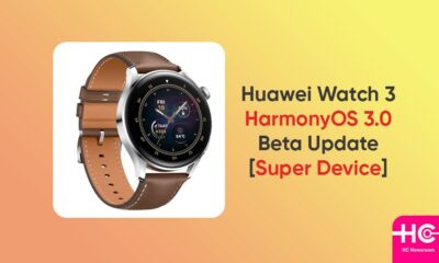 Huawei Watch 3 HarmonyOS 3 beta update