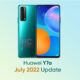 Huawei Y7a July 2022 update