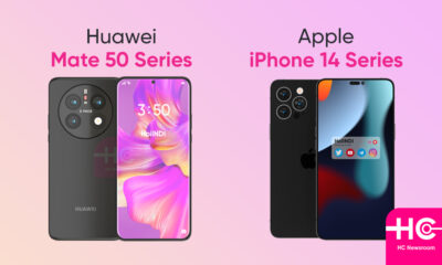 Huawei Mate 50 and Apple iPhone 14