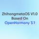 OpenHarmony 3.1 ZhihongmetaOS