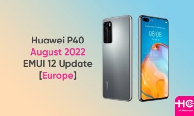 HUawei P40 August 2022 update Europe