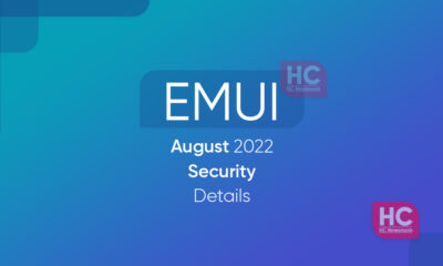 August 2022 Huawei EMUI update