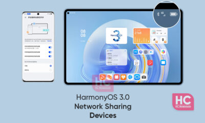 harmonyos 3 network sharing devices