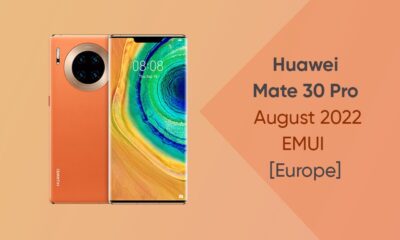 huawei mate 30 pro august 2022 update
