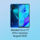 Huawei Nova 5T EMUI updates