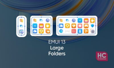EMUI 13 large folders