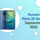 Huawei Mate 20 EMUI Updates