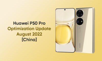 Huawei P50 Pro August 2022 optimization update