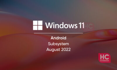 August 2022 Android windows