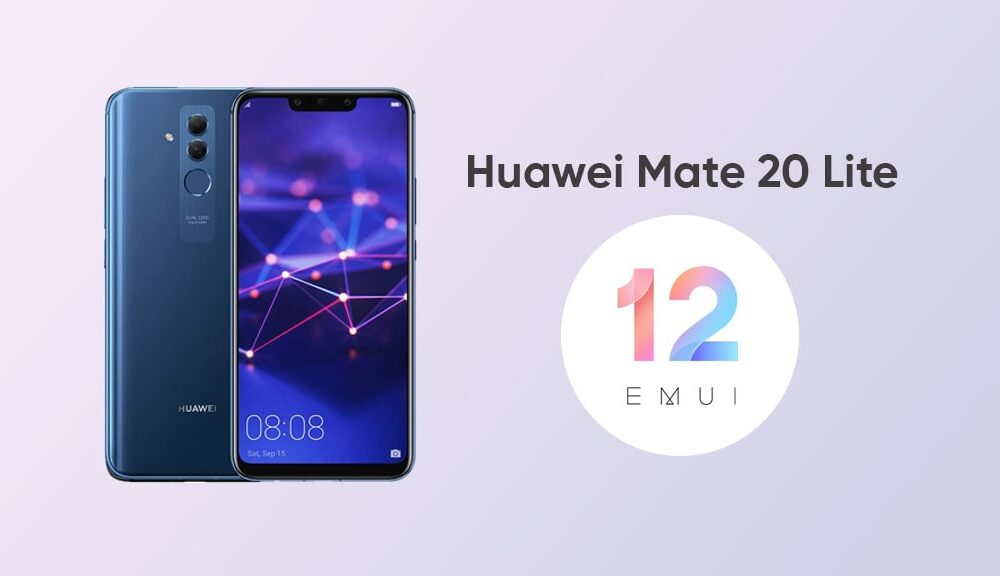 Huawei Mate 20 Lite EMUI 12 out in UK