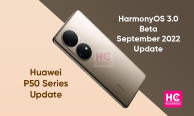 Huawei P50 September 2022 HarmonyOS 3 beta