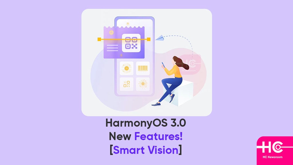 HarmonyOS 3.0 smart vision feature