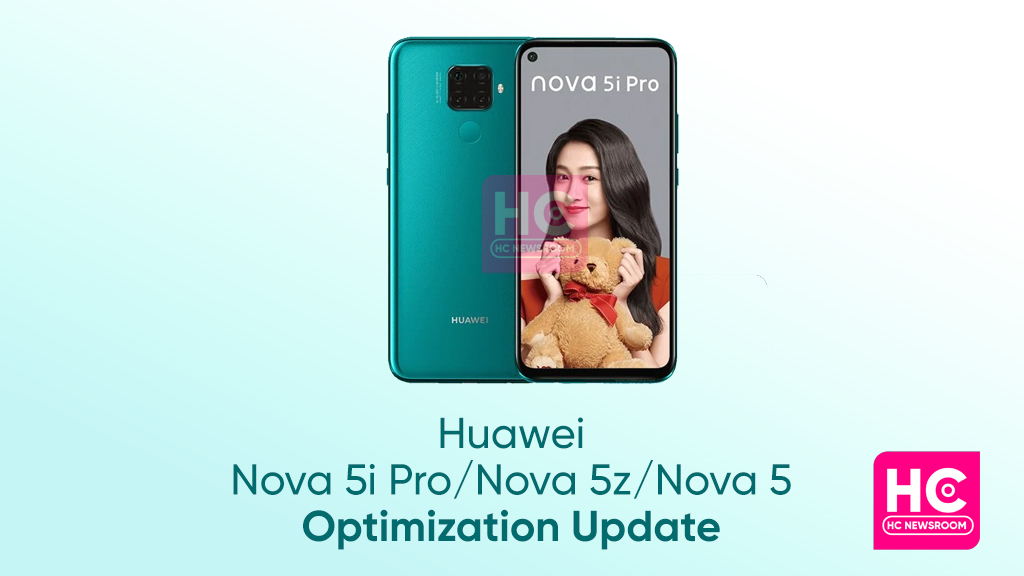 Huawe Nova 5 optiimization updTE