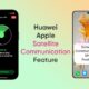 Huawei Satellite Communication Apple