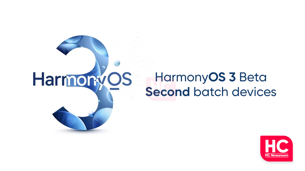 Huawei HarmonyOS 3 beta second batch devices