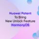 Huawei HarmonyOS unlock feature