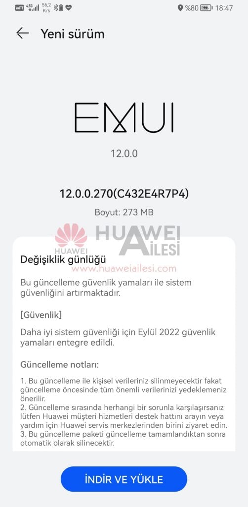 Huawei Mate 30 update 
