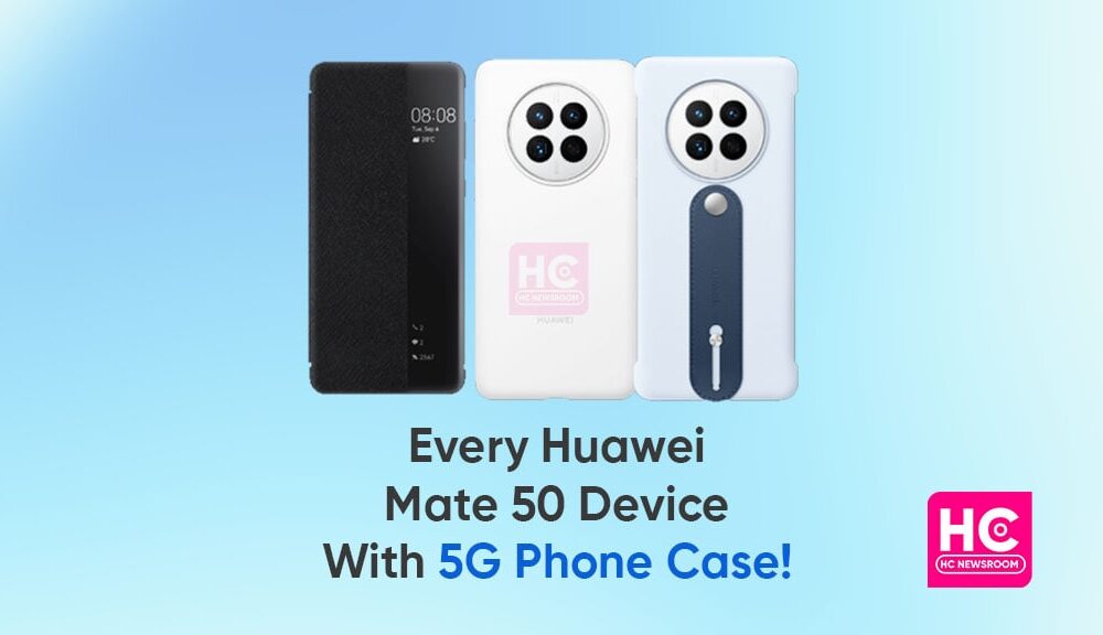 Huawei will bring a 5G phone case for every Mate 50 member