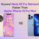 Huawei Mate 50 Pro network iPhone 13