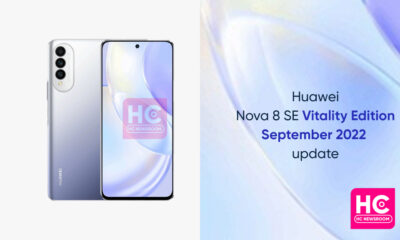 Huawei Nova 8 SE september 2022 update