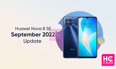 Huawei Nova 8 se September 2022 update