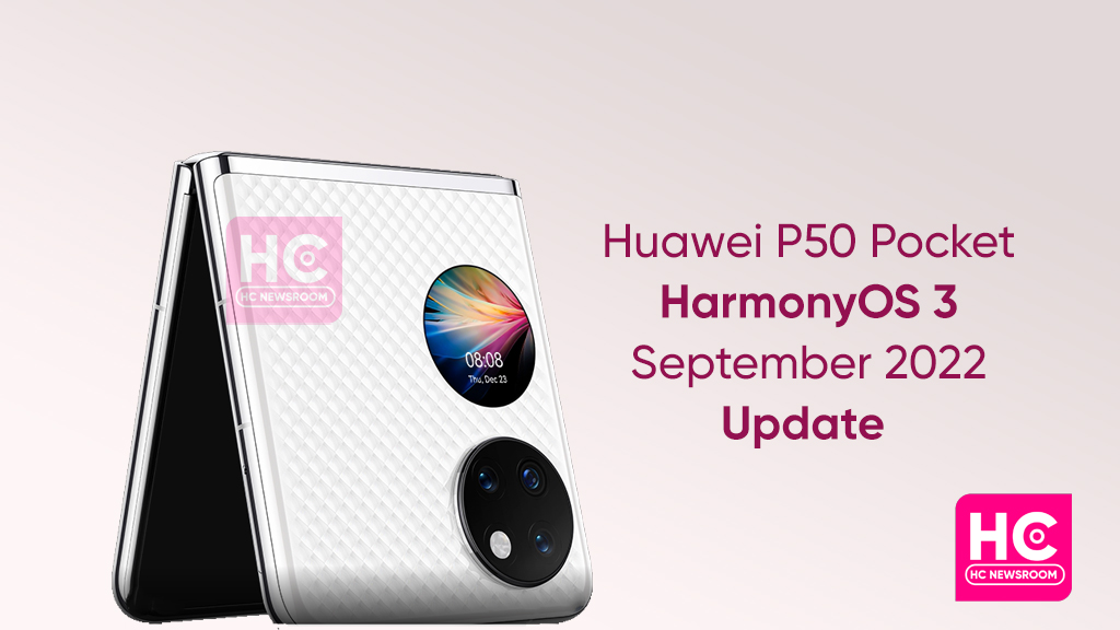 Huawei P50 Pocket HarmonyOS 3 BETA 