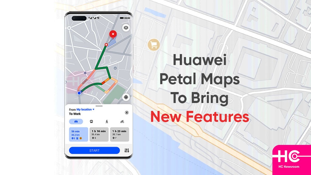 Huawei Petal Maps Mate 50