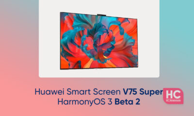 Huawei smart screen V75 HarmonyOS 3 beta 2