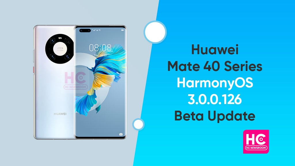 Huawei Mate 40 September 2022 HarmonyOS 3