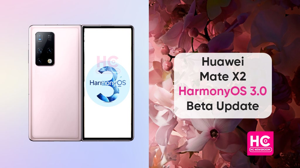 Huawei Mate X2 HarmonyOS 3 beta 4