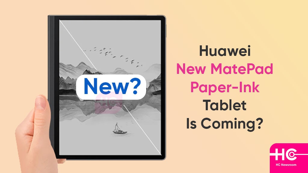 Huawei new MatePad Paper Ink