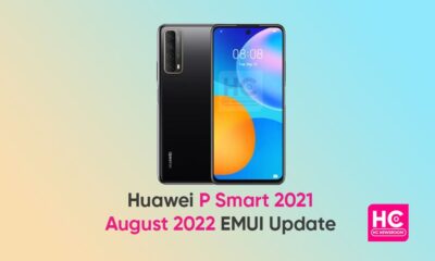 Huawei P Smart 2021 August 2022 update