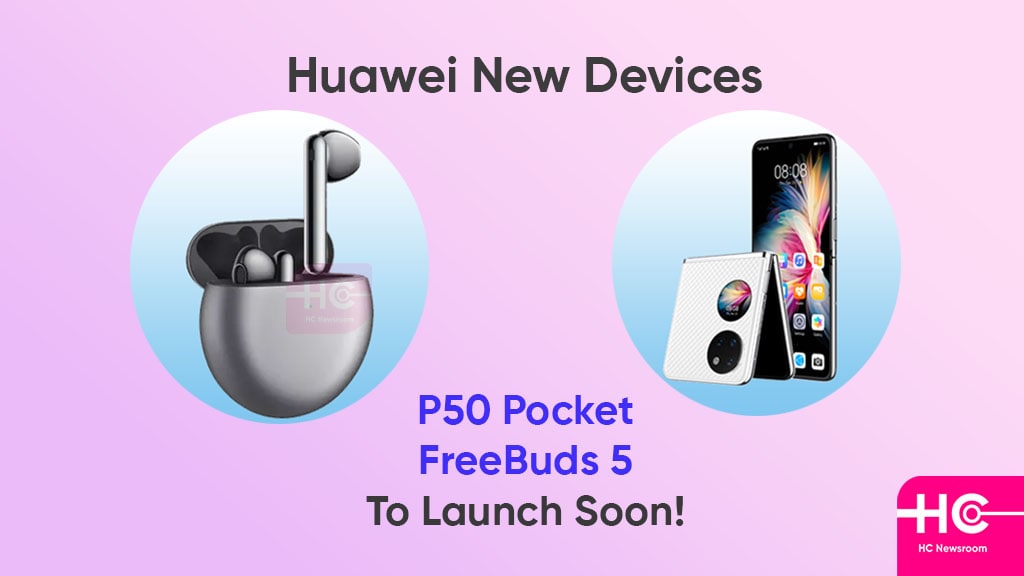 Huawei P50 Pocket FreeBuds 5