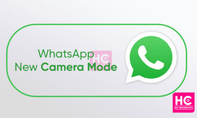 WhatsApp new camera modes