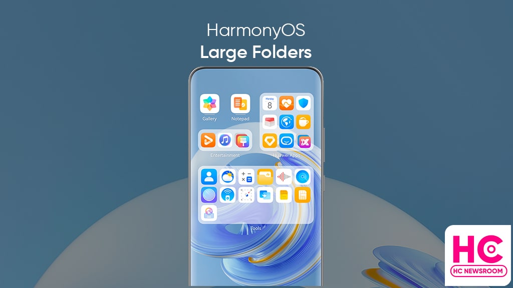 harmonyos large folders