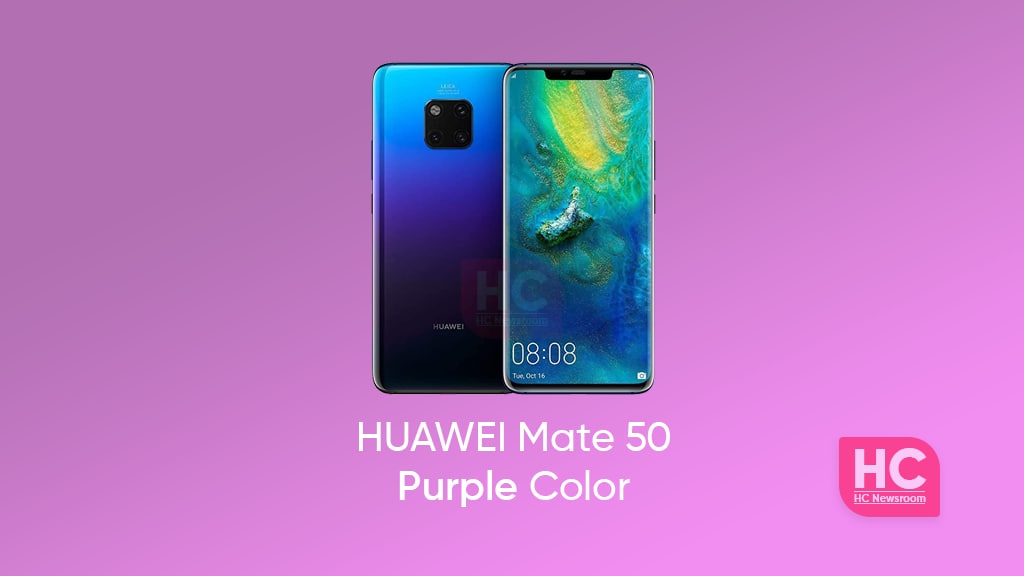 huawei mate 50 purple color