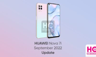 huawei nova 7i september 2022 update