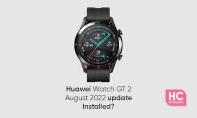 installed huawei watch gt august 2022 update