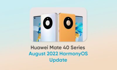 Huawei Mate 40 August 2022 HarmonyOS update