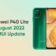 Huawei P40 Lite August 2022 EMUI update