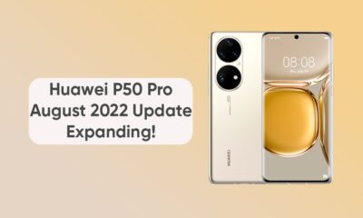 Huawei P50 Pro August 2022 update expanding