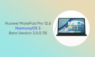 Huawei MatPad Pro 12.6 HarmonyOS 3 third beta