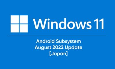 Android Subsystem Android August 2022 update