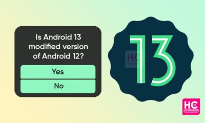 Is Android 13 just a modified version of Android 12