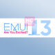 EMUI 13 about Huawei
