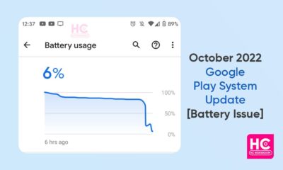 Google Play October 2022 update battery decline