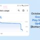 Google Play October 2022 update battery decline