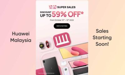 Huawei Malaysia Sales get free gifts and discounts